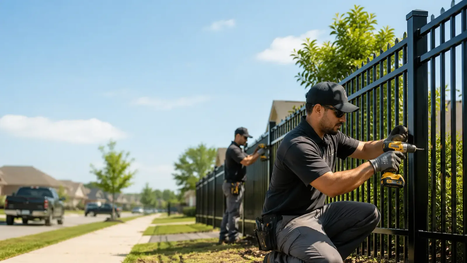 Metal Fence Installation in Henderson, NE